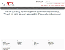 Tablet Screenshot of justit.co.za